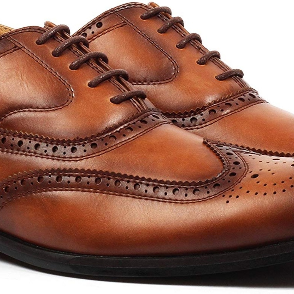 Santino Luciano C-392 Cognac Men's 12 Dress Shoes